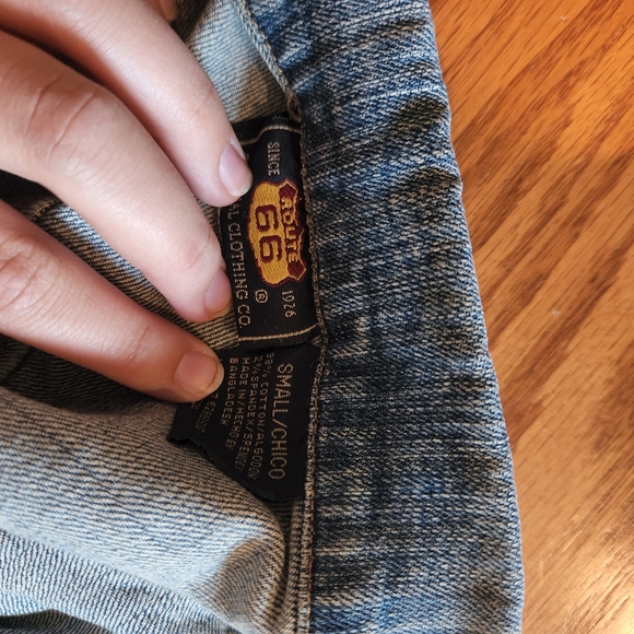 Route 66 Women's Cute Cropped Jean Jacket- Size Small - Picture 8 of 8